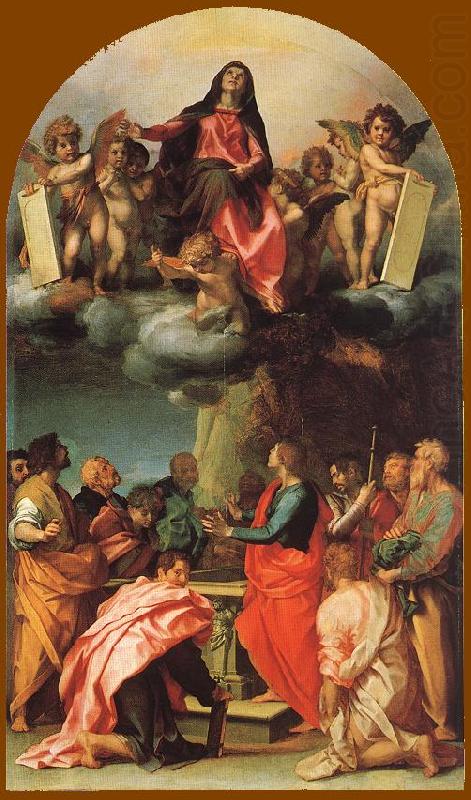 Andrea del Castagno Assumption of the Virgin china oil painting image